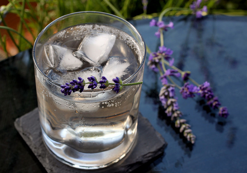 A lavender gin and tonic. (Photo: Janet Jensen/Tacoma News Tribune/MCT via Getty Images)